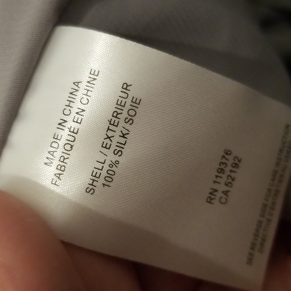 Theory alizay silk blouse - Picture 4 of 4